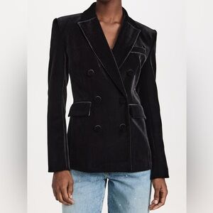 NWT Generation Love Women’s Arielle Black Velvet Blazer